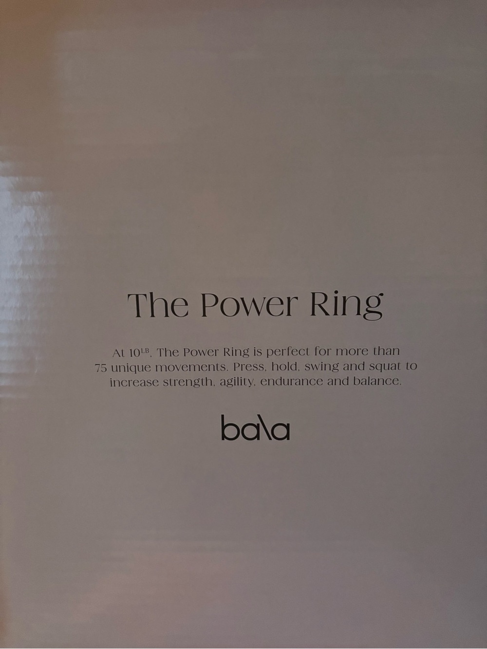 Bala Power Ring 10lb - Blush (box open but never used!) - Picture 3 of 6